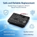 Batteries compatible with A&D Medical UM-211 Upper Arm Pressure Monitor CS-AUM211MD