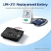 Batteries compatible with A&D Medical UM-211 Upper Arm Pressure Monitor CS-AUM211MD