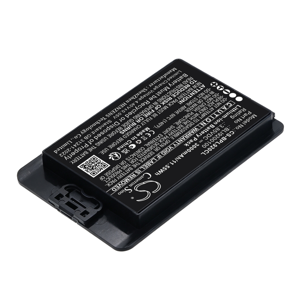 Batteries compatible with SpectraLink Versity 92 9240 9253 CS-BPL920CL