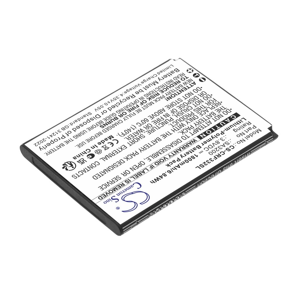 Batteries compatible with Consumer Cellular Iris Flip CS-CRF332SL