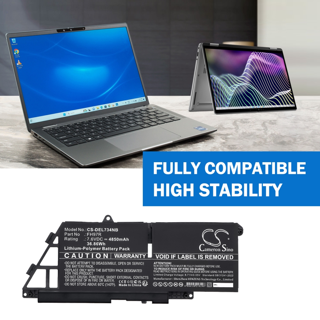 Notebook battery DELL Latitude 7340 2-in-1