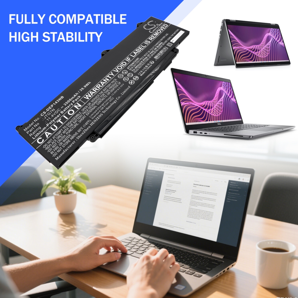 Notebook battery DELL Precision 15 3580