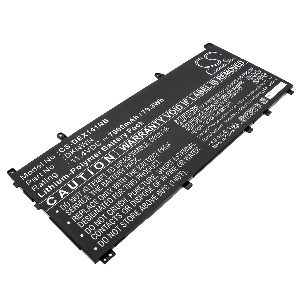 Notebook battery DELL Alienware X14 R2