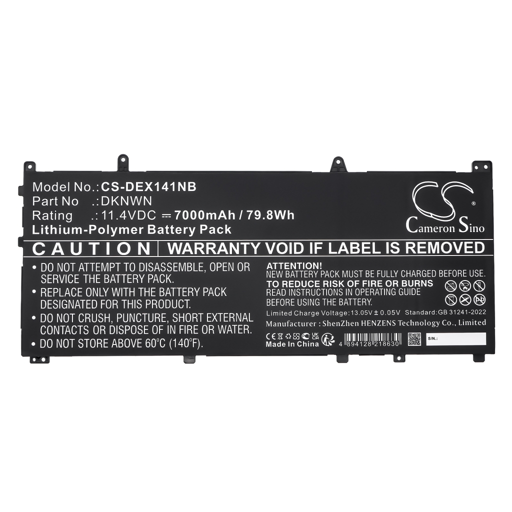 Notebook battery DELL Alienware X14 R2