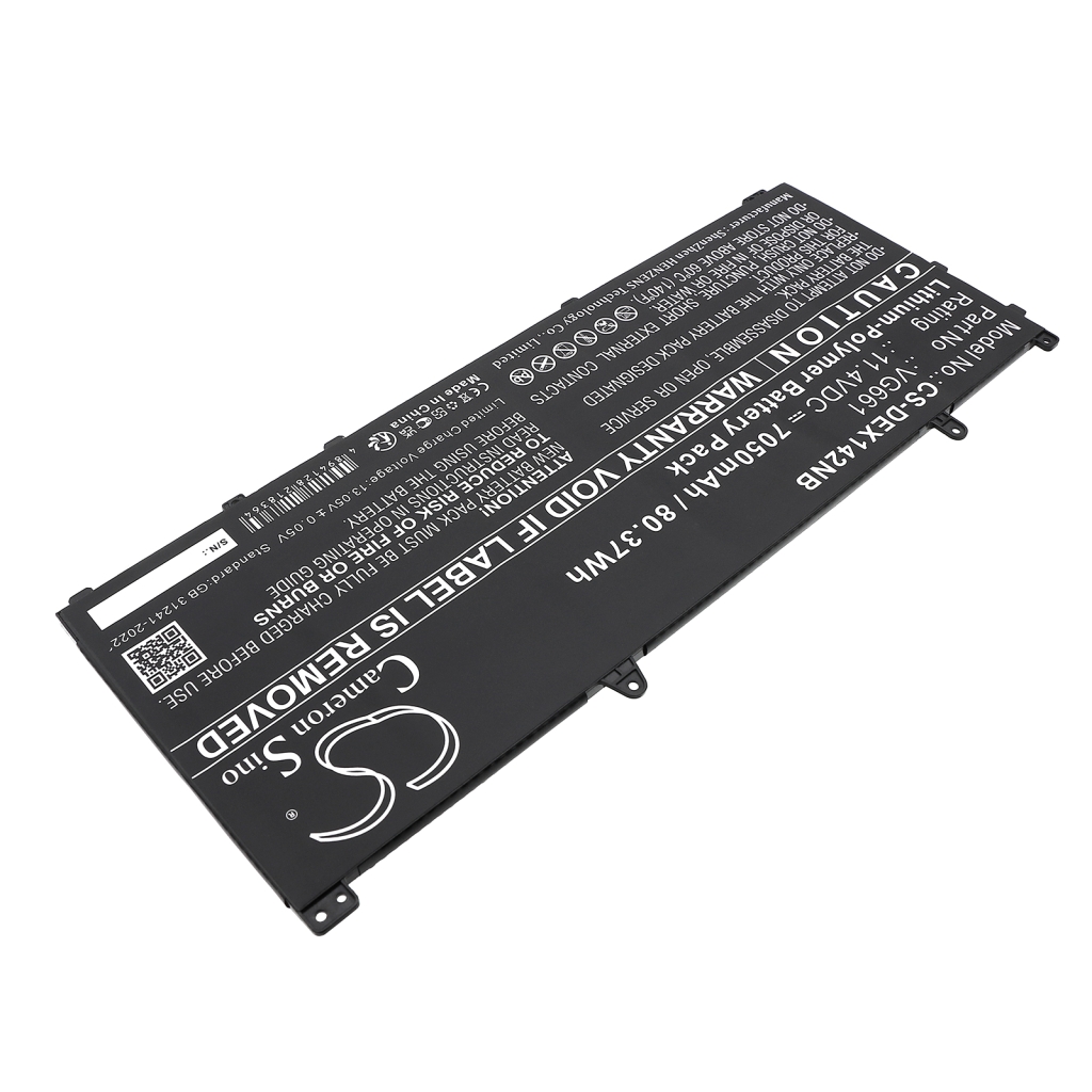 Notebook battery DELL Alienware X14 R2
