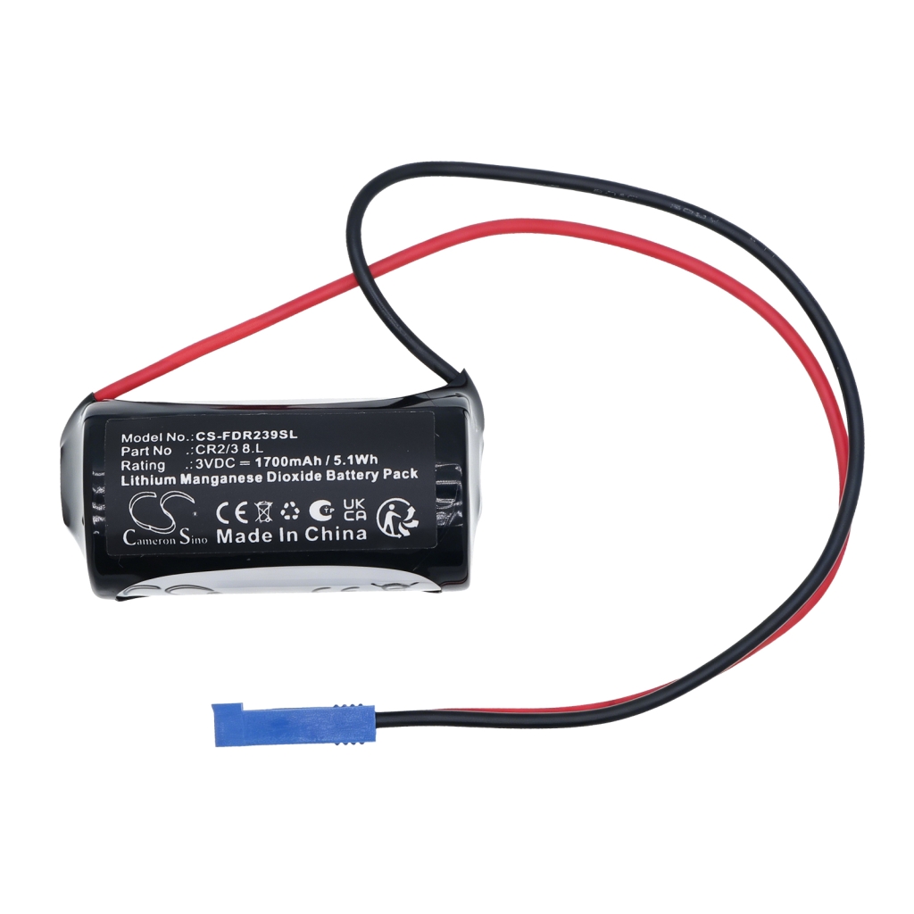Batteries compatible with FDK CR2/3 8.L ( With BERG-2P connector ) CS-FDR239SL
