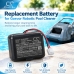 Batteries compatible with Gosvor LiteVac 800 Cordless Robotic Pool Cleaner CS-GLV800VH