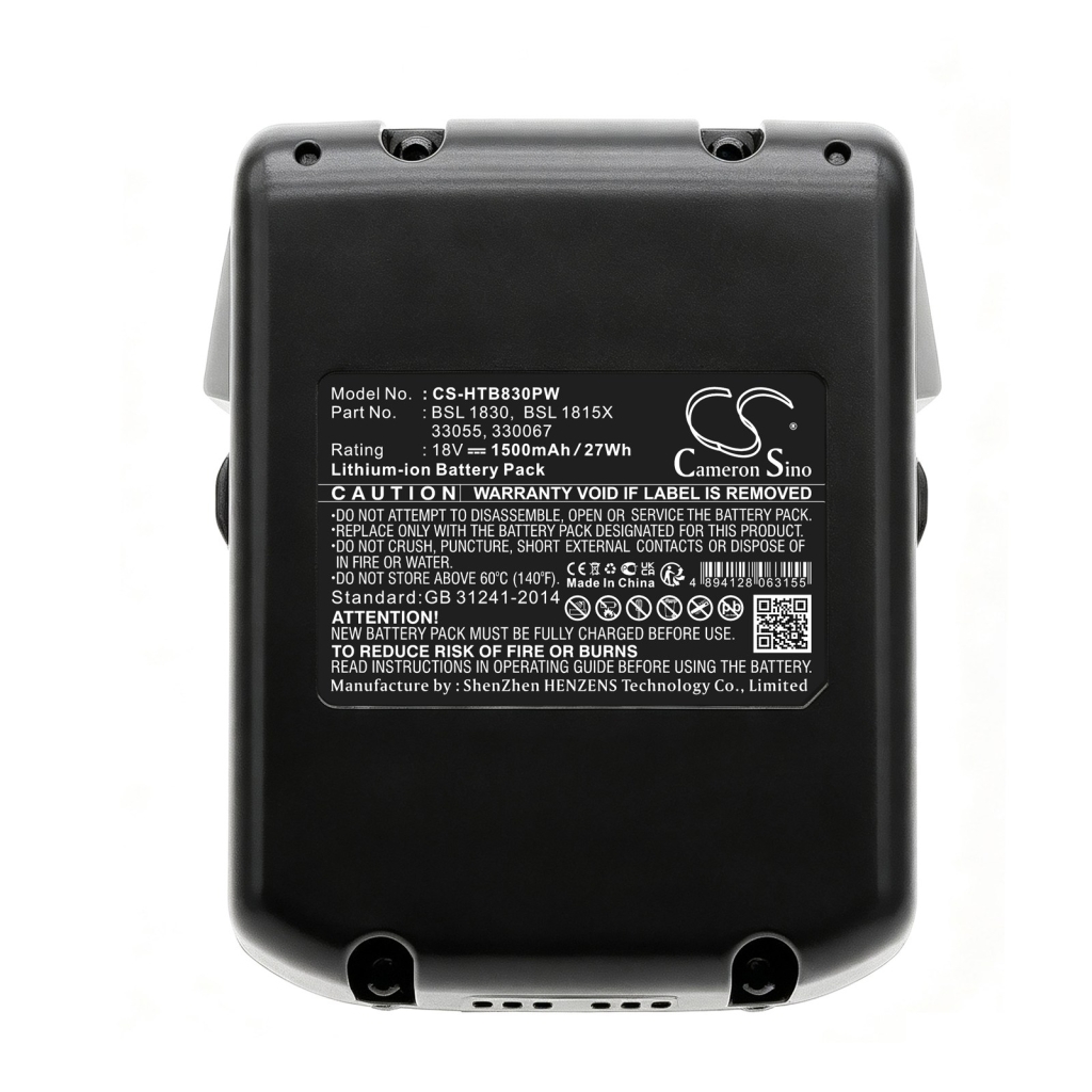 Batteries compatible with Hitachi CR 18DSAL 18DSL 18DSLP4 CS-HTB830PW