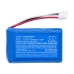 Batteries compatible with hawkmed Infusion Pump HK-100 Pump HK-100i Pump HK-100ii CS-HWK100MD