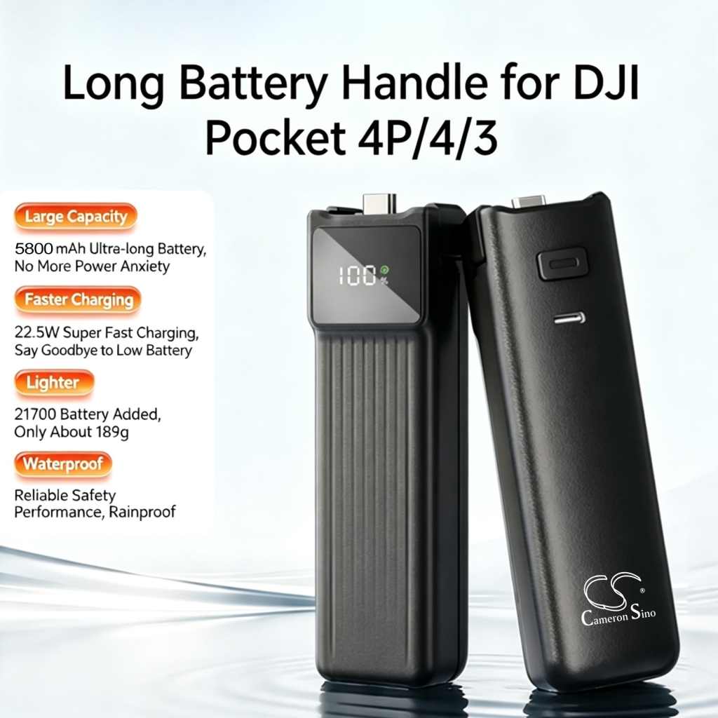 Batteries compatible with DJI Osmo Pocket 3 Pocket 4 Pocket 4P CS-HYD112MC