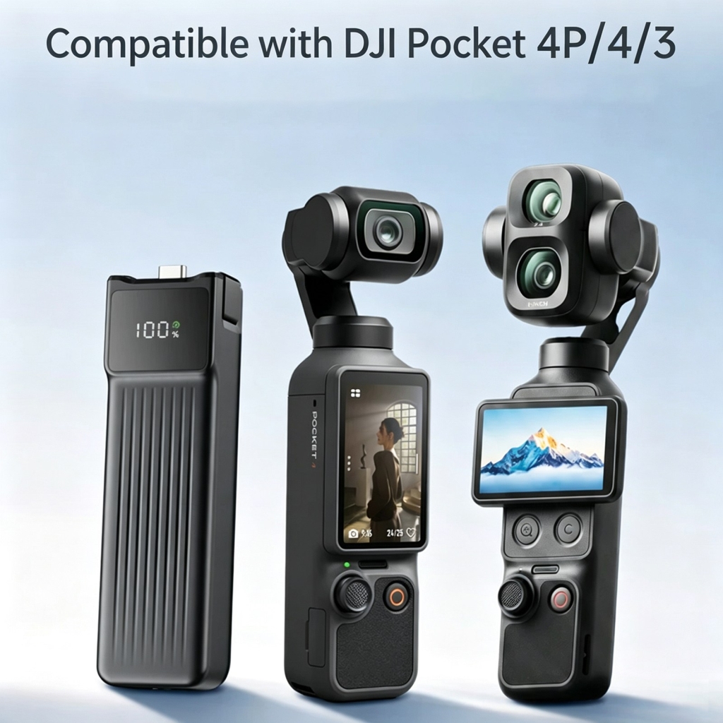 Batteries compatible with DJI Osmo Pocket 3 Pocket 4 Pocket 4P CS-HYD112MC