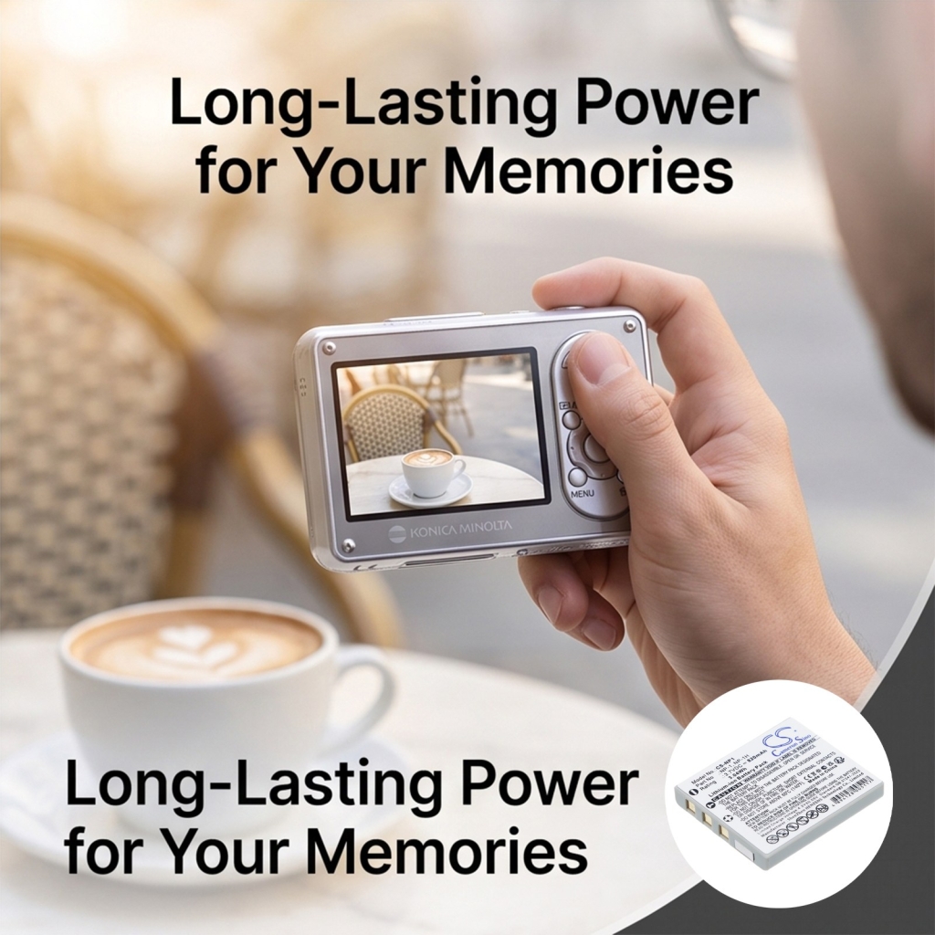Batteries compatible with Minolta Dimage X1 CS-NP1