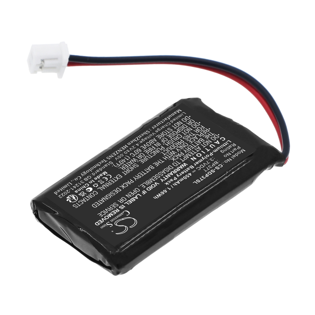 Batteries compatible with Dogtra iQ plus remote transmitter transmitter CS-SDP37SL