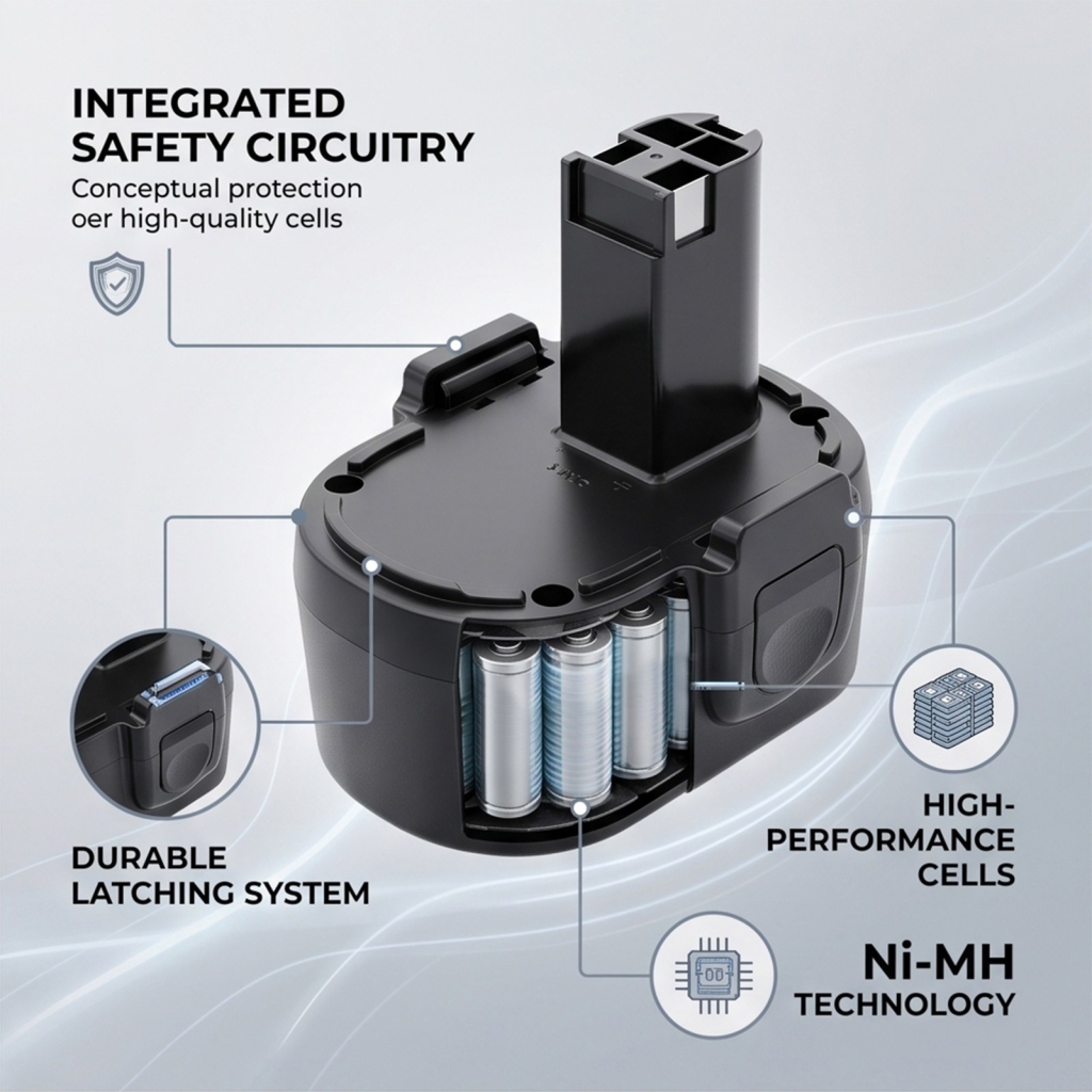 Batteries compatible with Skil 144VXT 144VXT CS-SHD144PX