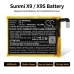 Batteries compatible with Sunmi X9 X9 CS-SMX990SL