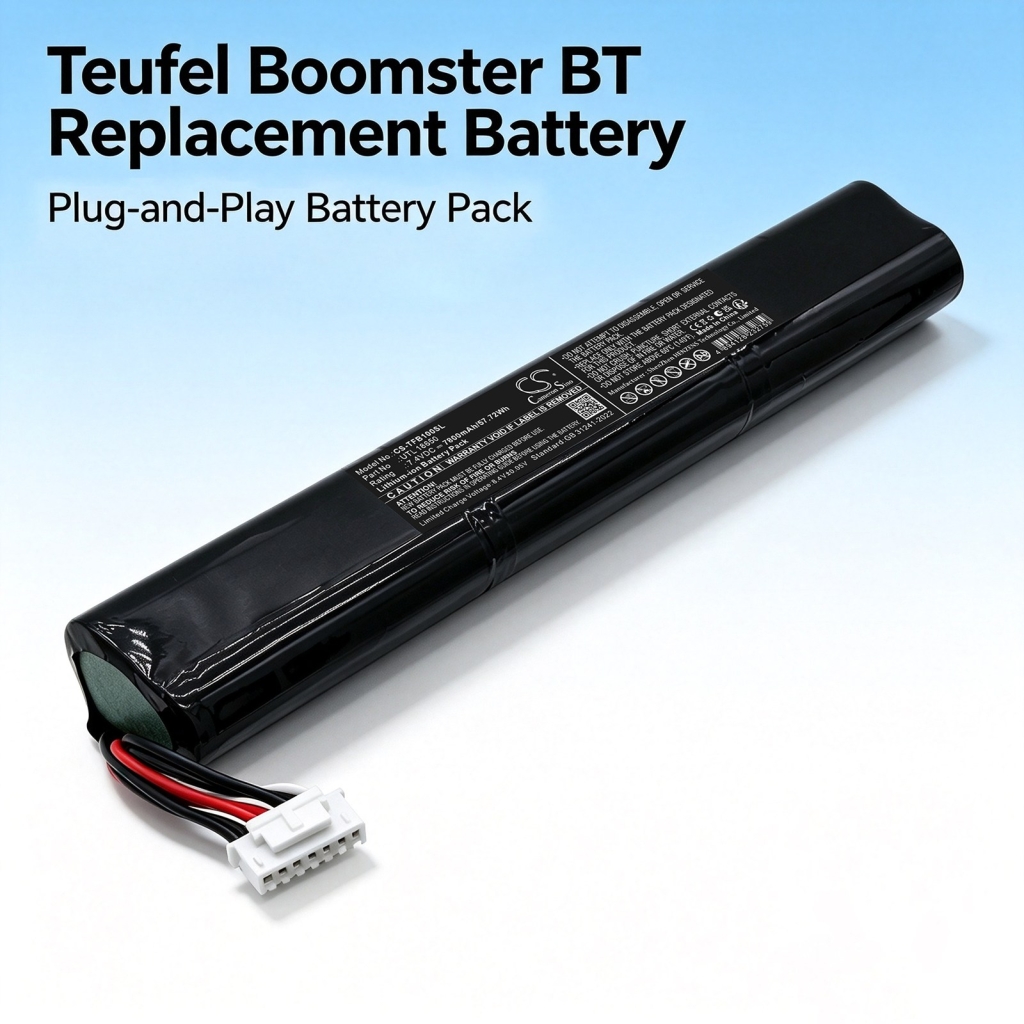 Batteries compatible with Teufel Boomster Boomster BT SPEAKER CS-TFB100SL