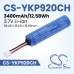 Batteries compatible with Yealink SP92 SP92 CS-YKP920CH