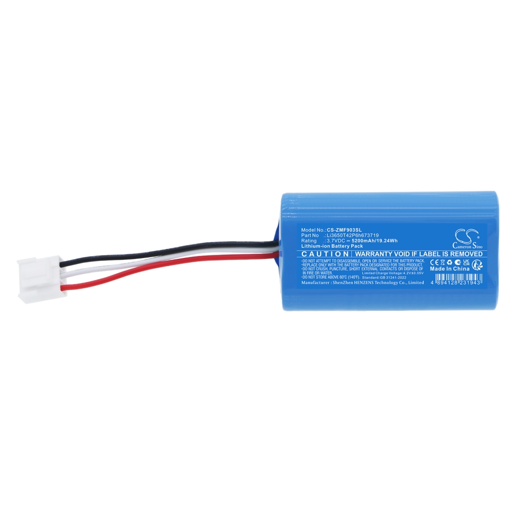 Batteries compatible with ZTE MF903 MF903 CS-ZMF903SL