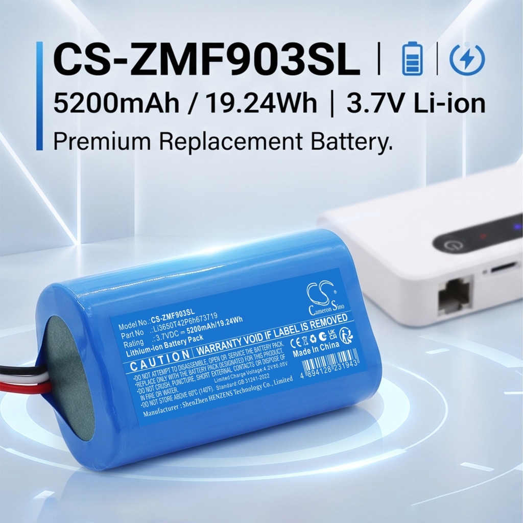 Batteries compatible with ZTE MF903 MF903 CS-ZMF903SL