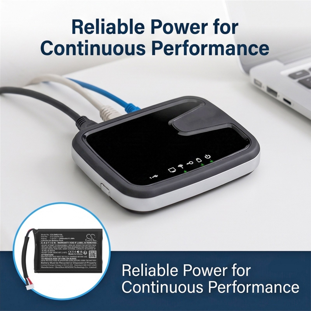 Batteries compatible with ZyXEL MWR211 MWR211 CS-ZNR211SL