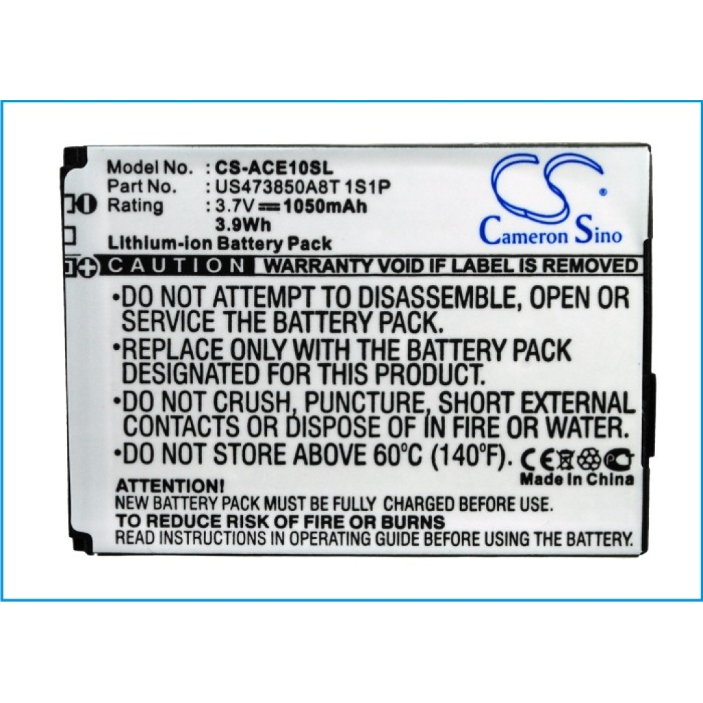 Mobile Phone Battery Acer L1