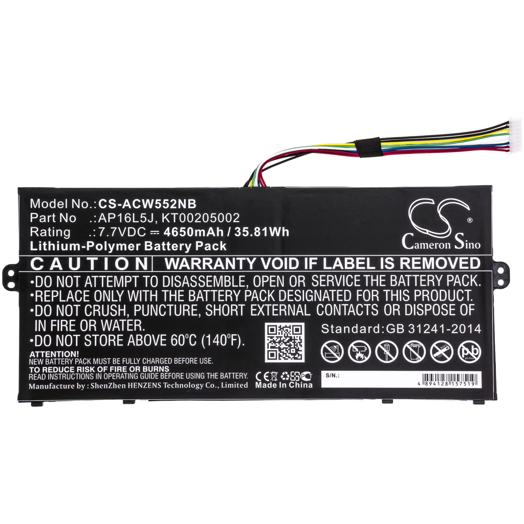 Notebook battery Acer NX.GU4SI.005