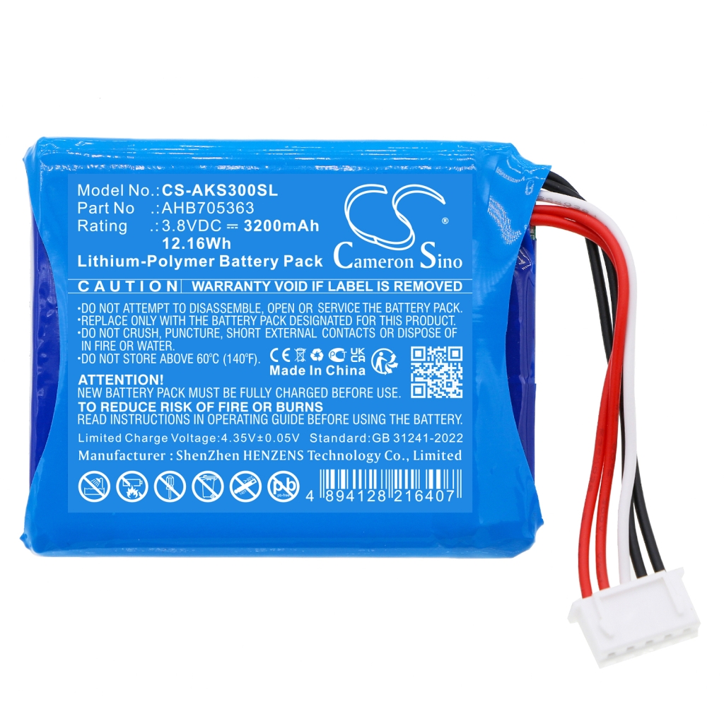 Speaker Battery Akg CS-AKS300SL