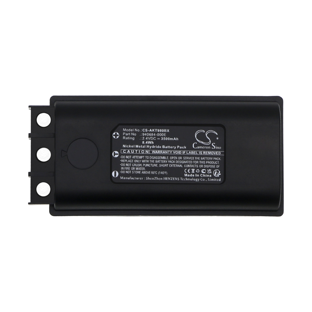 Battery industrial Akerstroms MC98 Transmitters