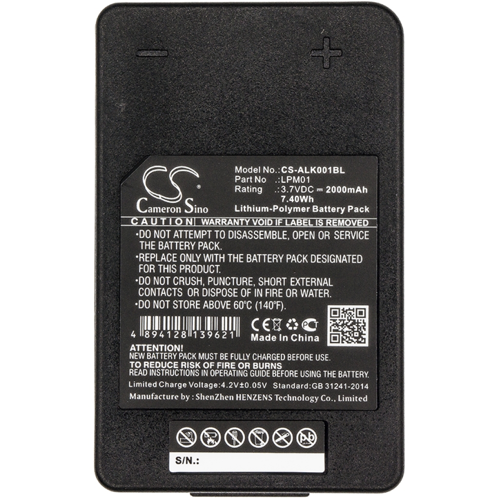 Battery industrial Autec CS-ALK001BL