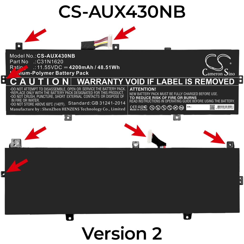Notebook battery Asus ExpertBook P5440FF