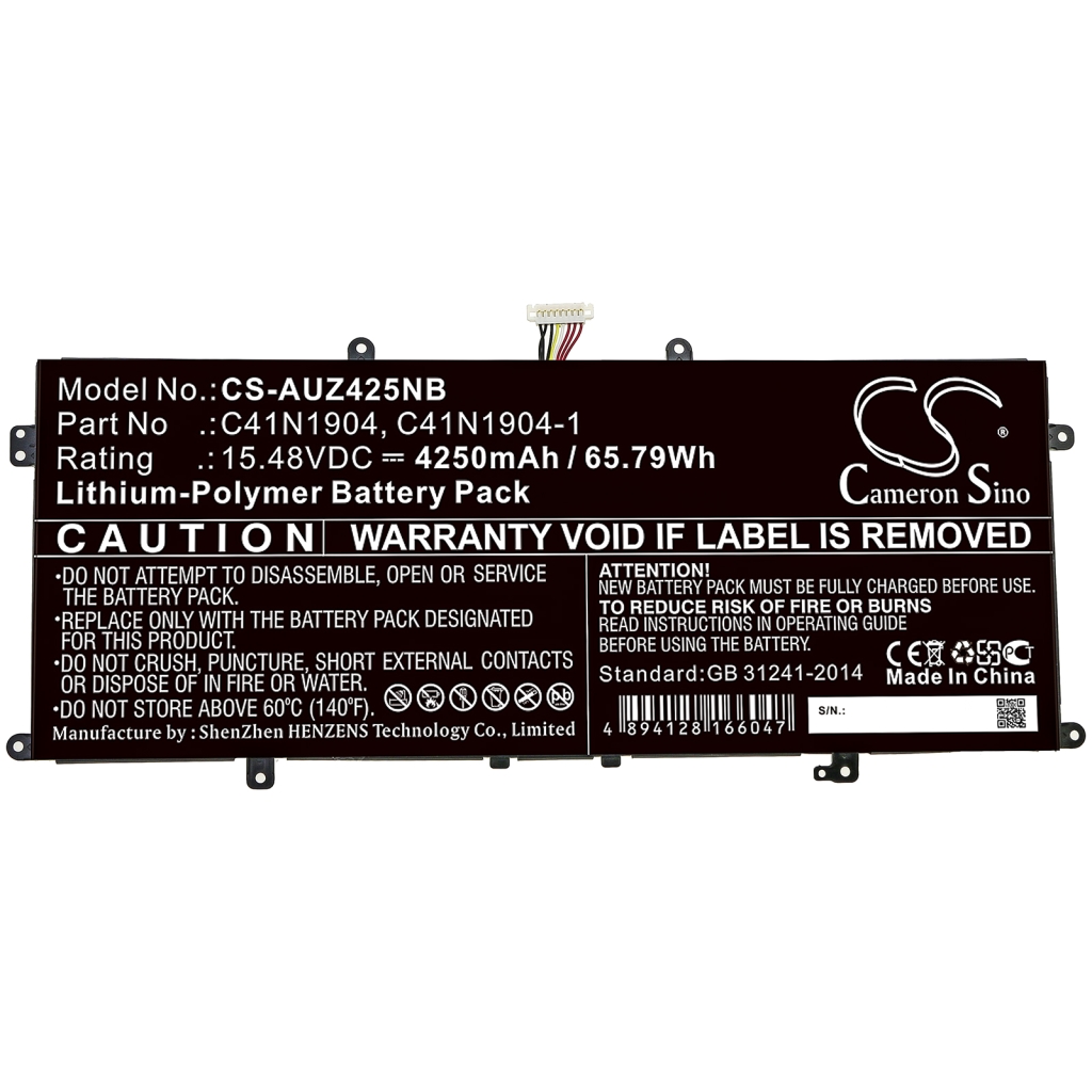Notebook battery Asus ZenBook UXF3000E
