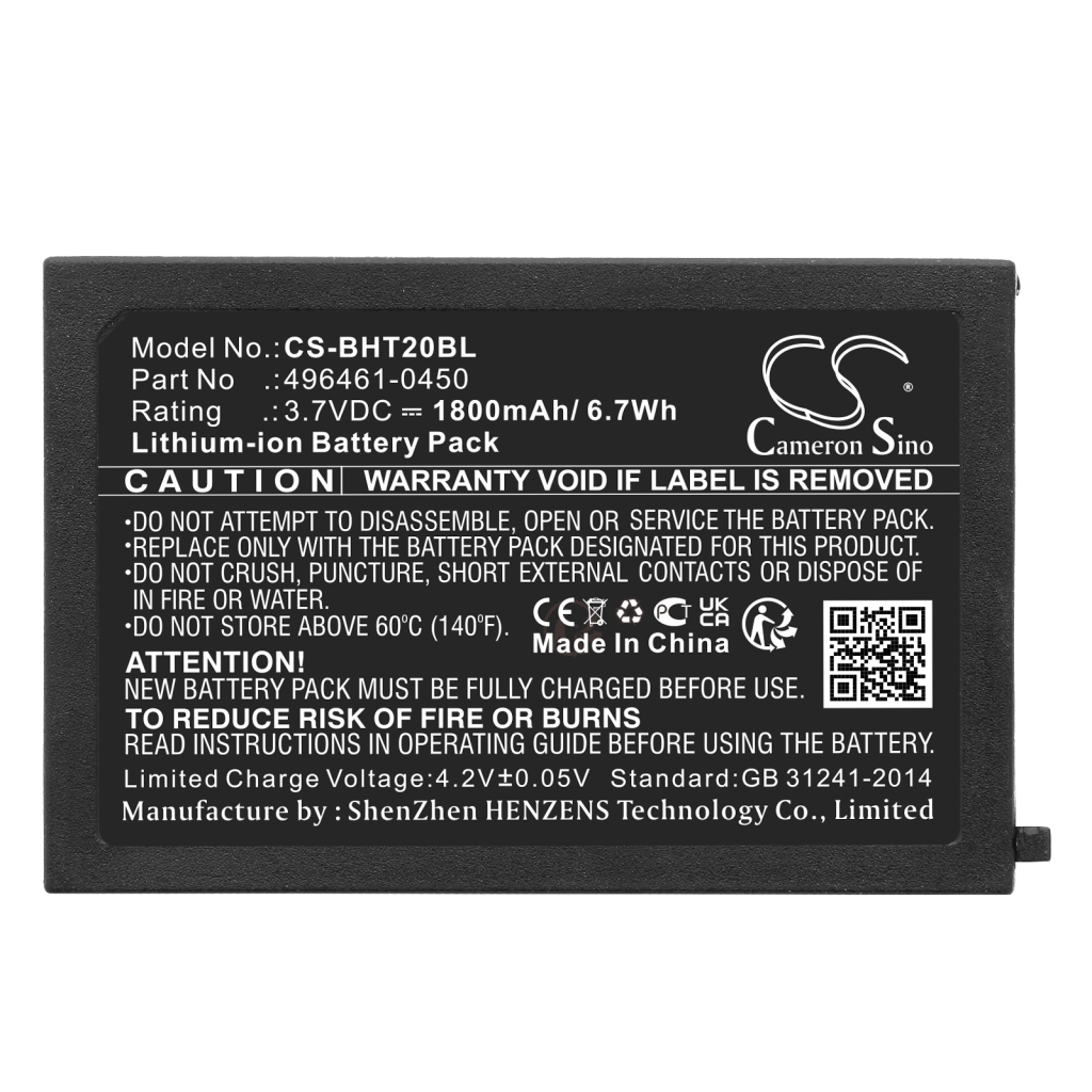 BarCode, Scanner Battery Denso CS-BHT20BL