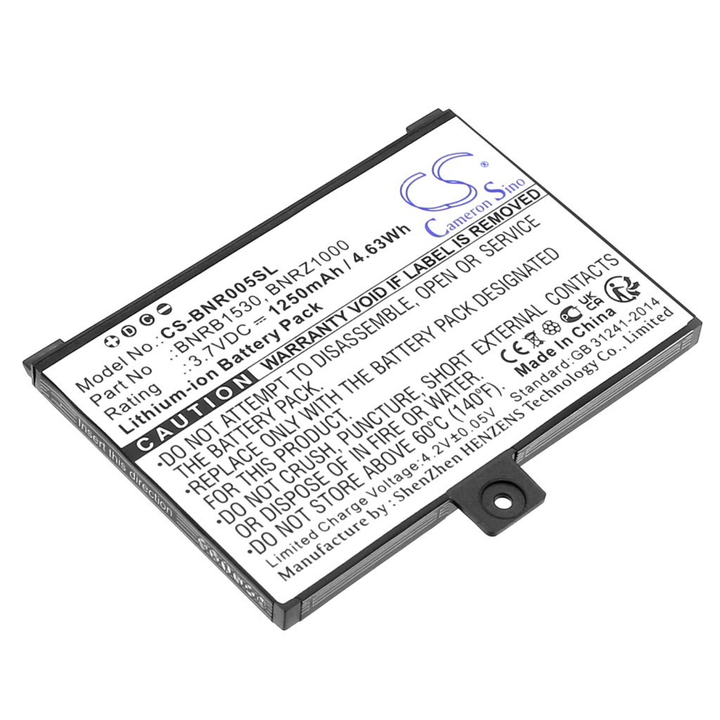 Ebook, eReader Battery Barnes & noble CS-BNR005SL