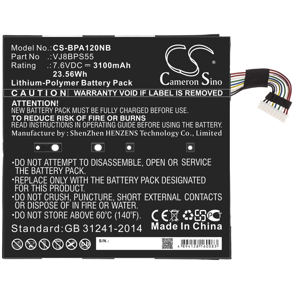 Notebook battery Sony CS-BPA120NB