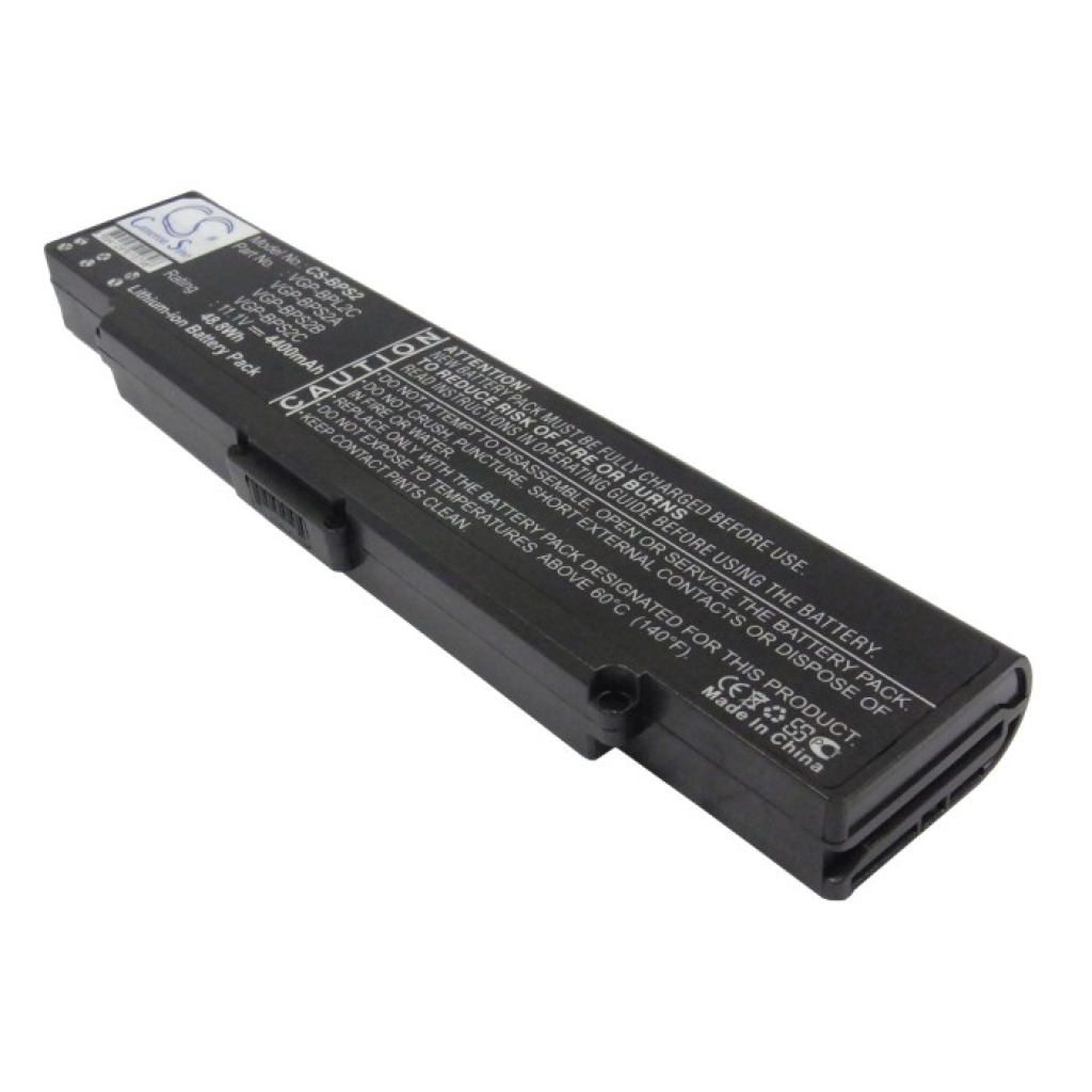 Notebook battery Sony VAIO VGN-FS8900P3