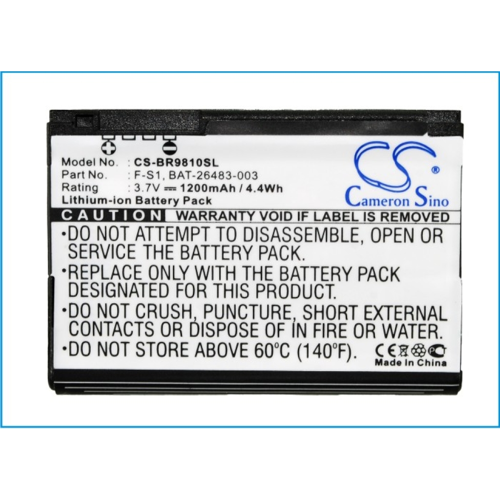 Mobile Phone Battery Blackberry Torch 2 9810