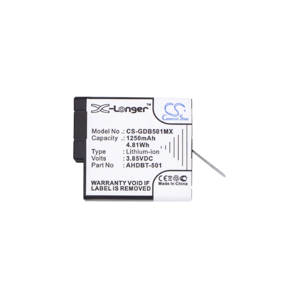 Camera Battery GoPro CHDHX-501