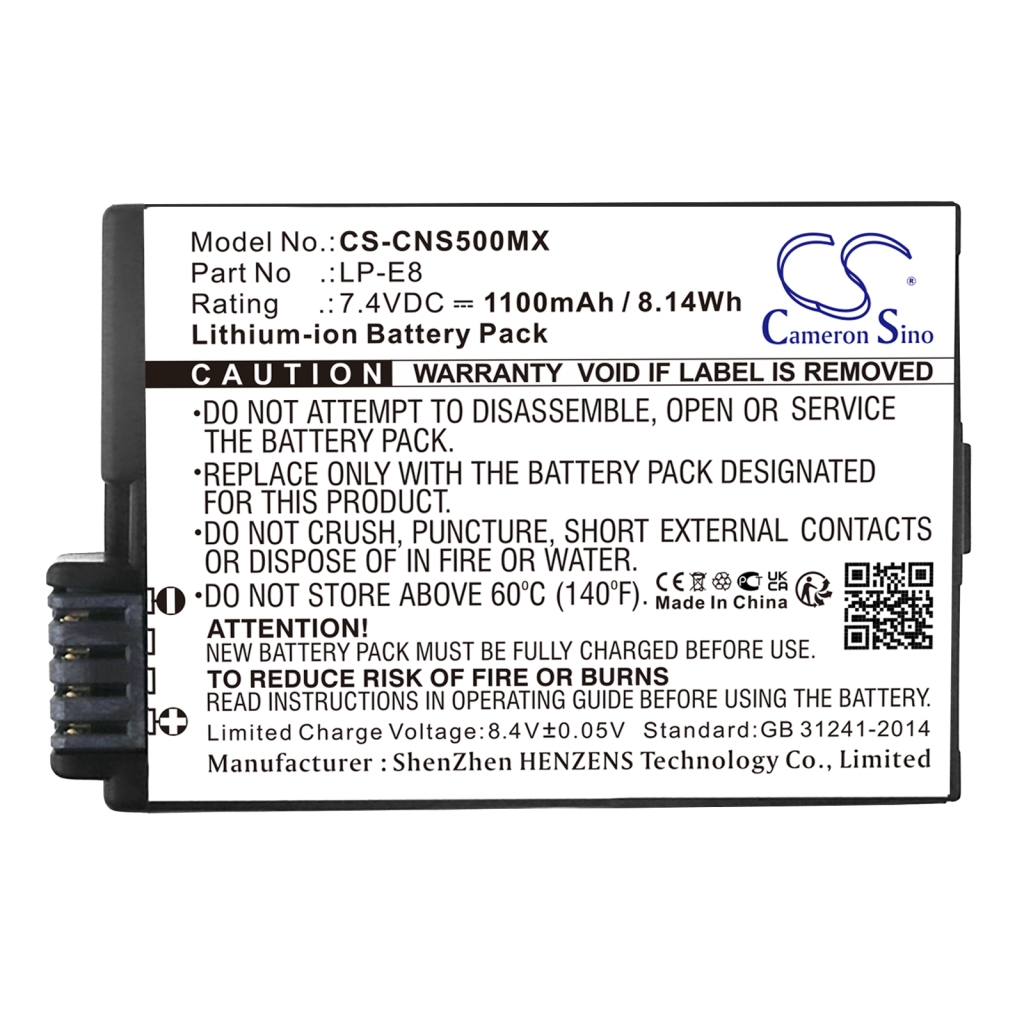 Camera Battery Canon EOS Kiss X5