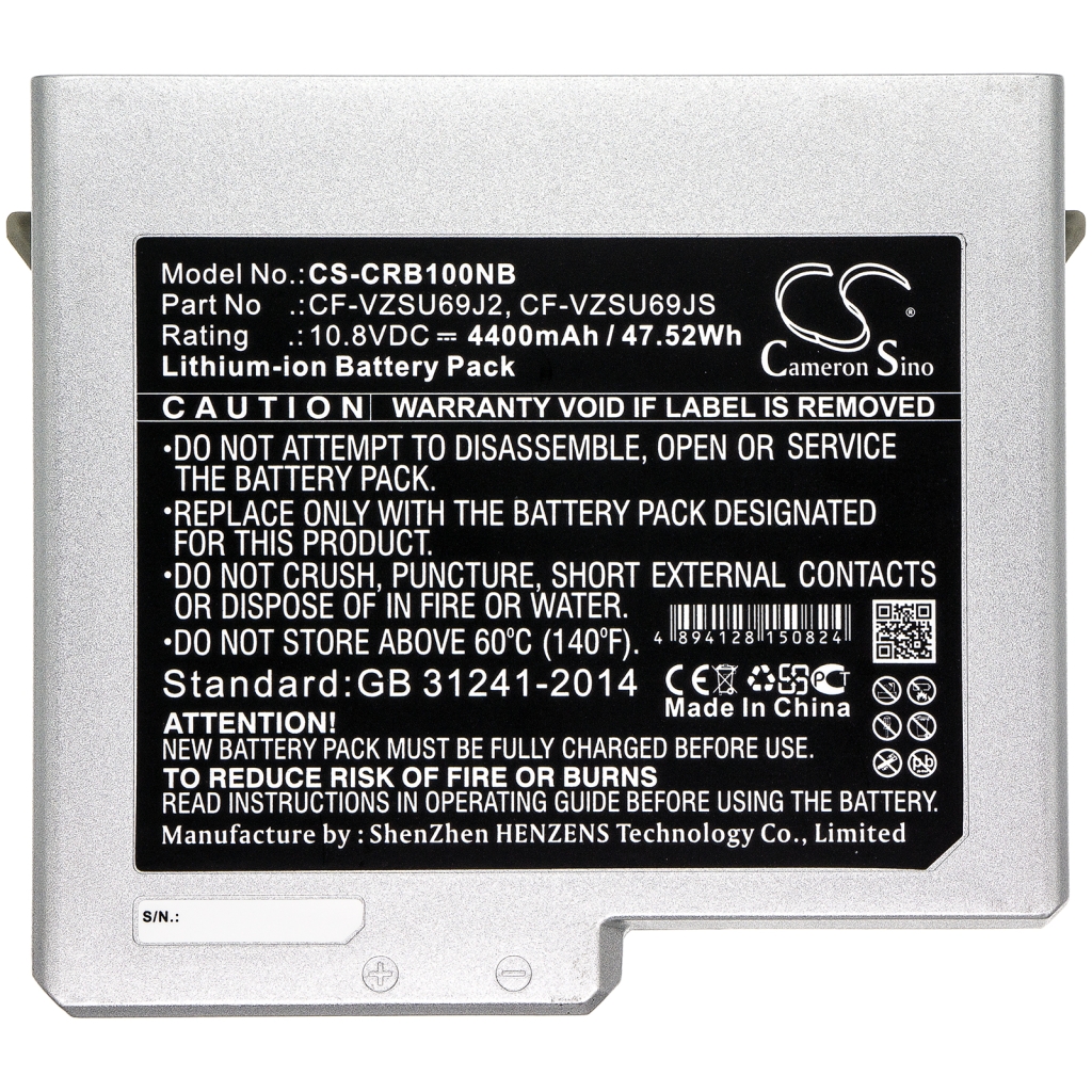 Notebook battery Panasonic CS-CRB100NB