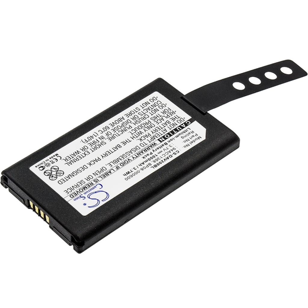 BarCode, Scanner Battery Wasp CS-DAV200BL