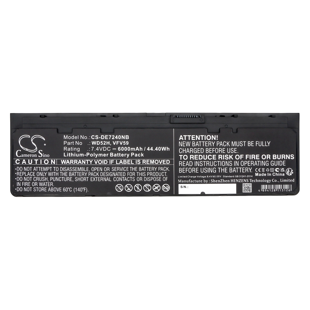 Battery Replaces WD52H