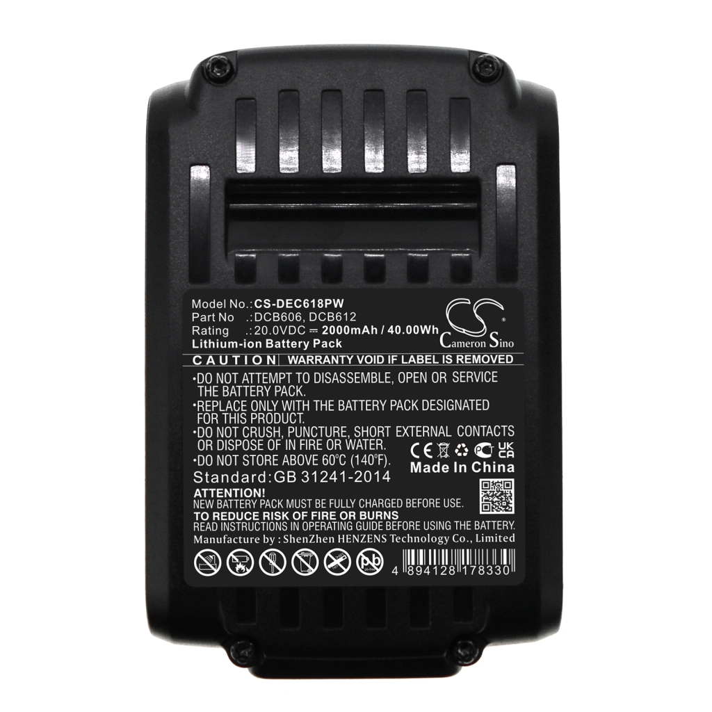 Battery industrial Dewalt DCF885M2