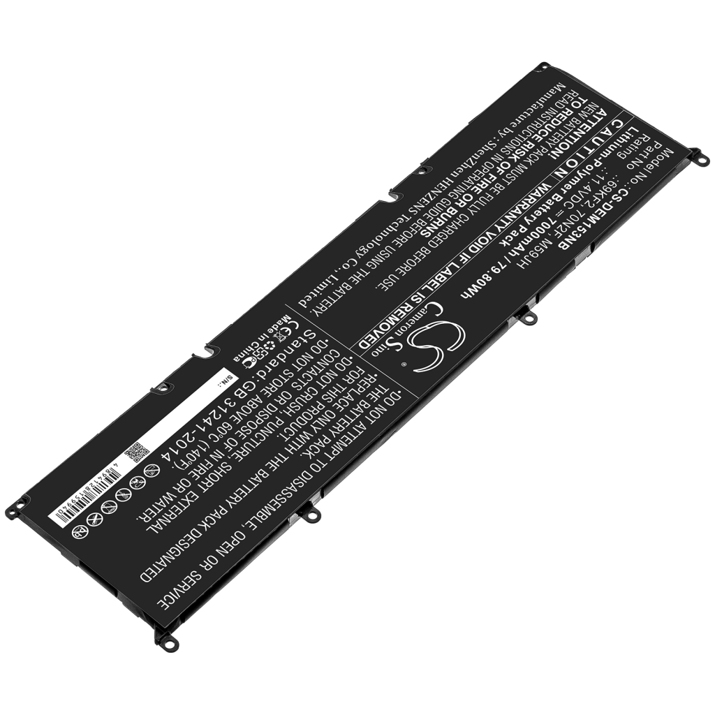 Notebook battery DELL XPS 15 9500