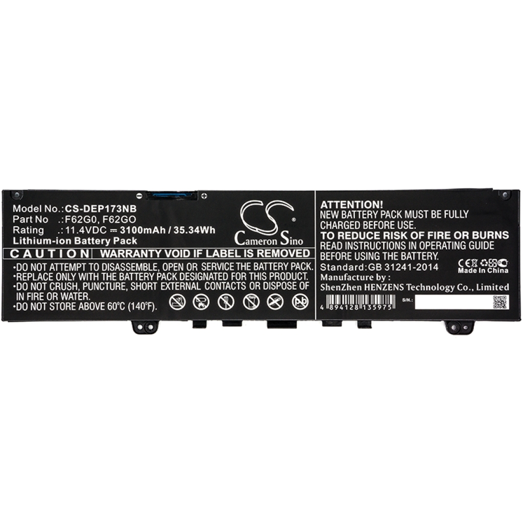 Battery Replaces 0RPJC3