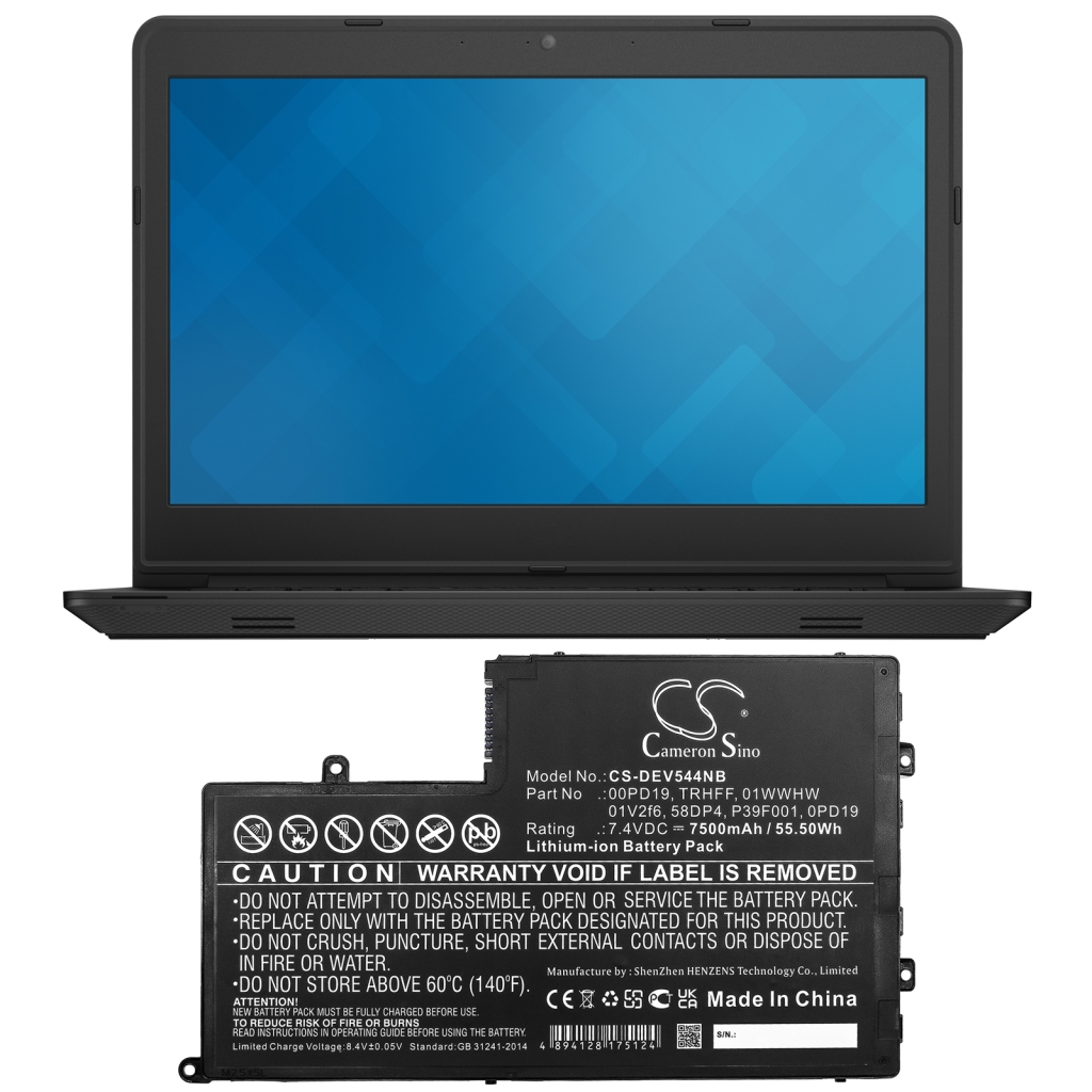 Notebook battery DELL INS15MD-1528L