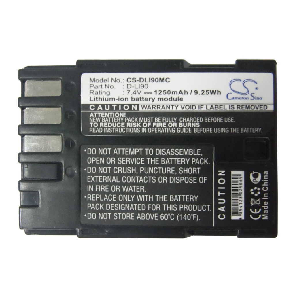 Camera Battery PENTAX K01