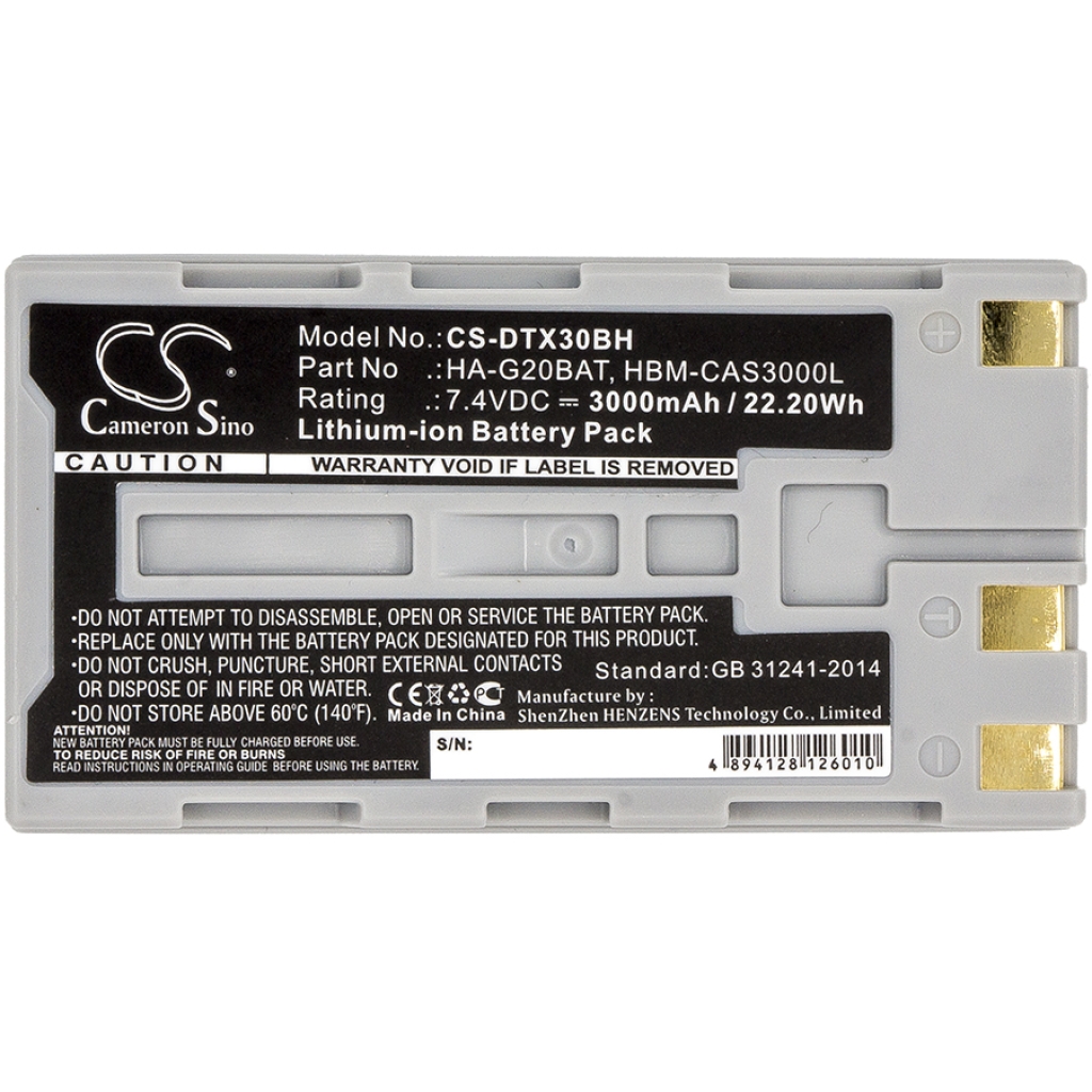 BarCode, Scanner Battery Casio IT-9000