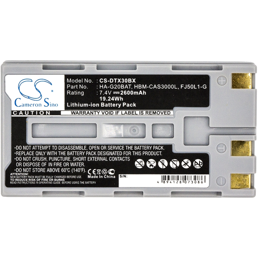 BarCode, Scanner Battery Casio DT-X30GR-30C