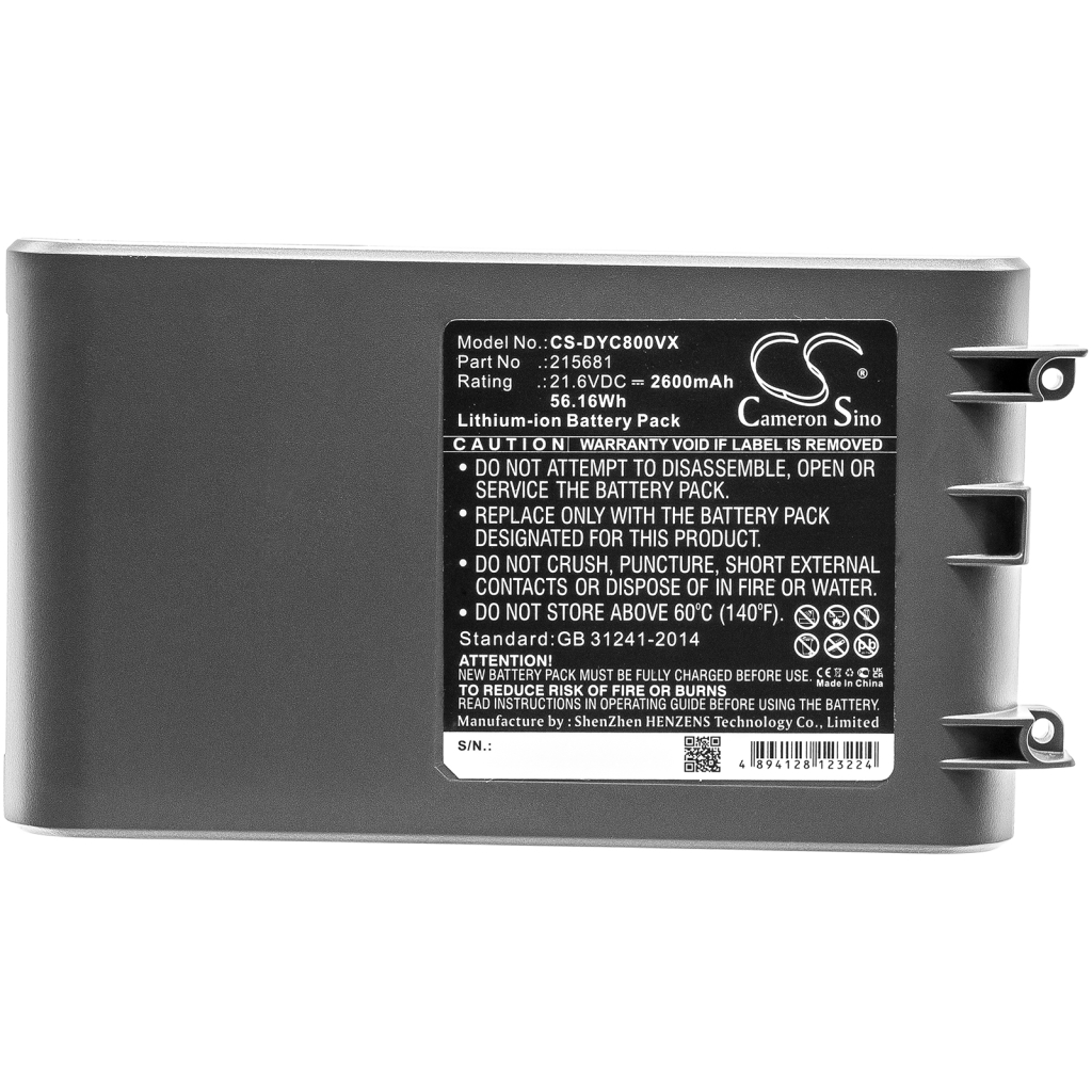 Battery Replaces PM8-US-HFB1497A