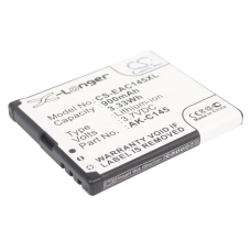 Compatible battery replacement for Texet AK-C145,C250,TM-D222